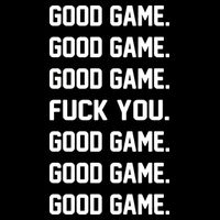 Good Game F You Youth Performance Sprint T-Shirt