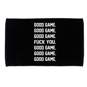 Good Game F You Microfiber Hand Towel