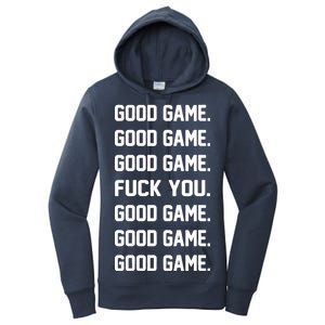 Good Game F You Women's Pullover Hoodie