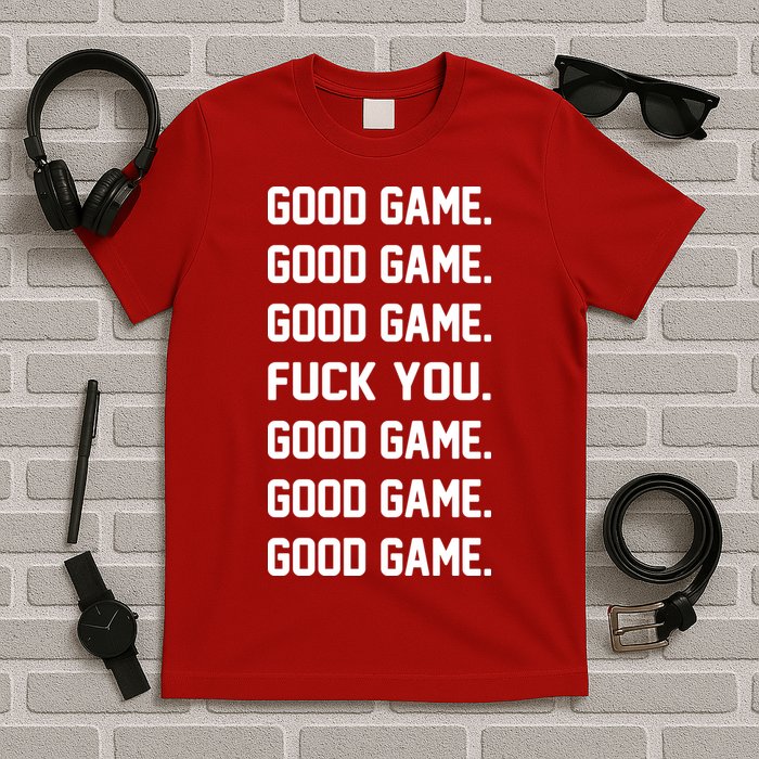 Good Game F You T-Shirt
