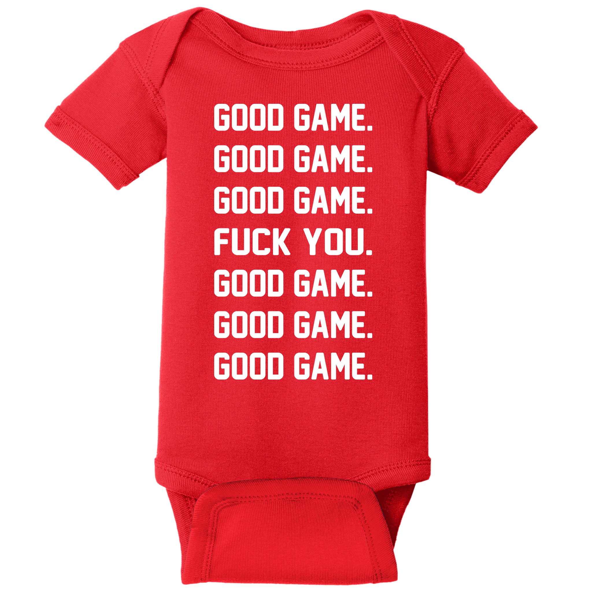 Good Game F You Baby Bodysuit