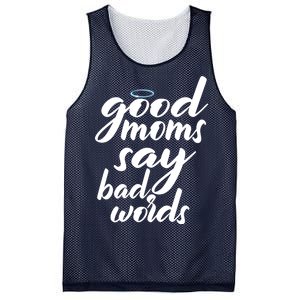 Good Moms Say Bad Words Mesh Reversible Basketball Jersey Tank