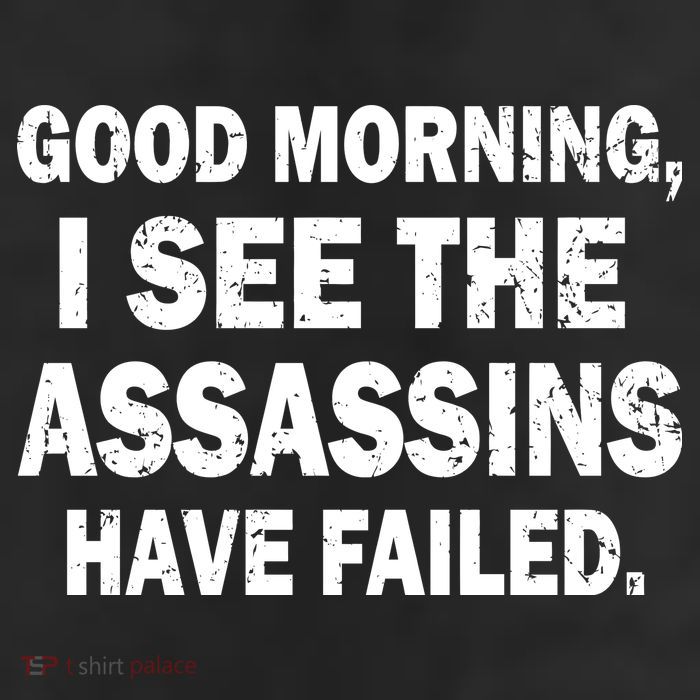 Good Morning Assassins Failed 11oz C Handle Ceramic Mug
