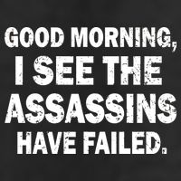 Good Morning Assassins Failed 15oz Campfire Ceramic Mug