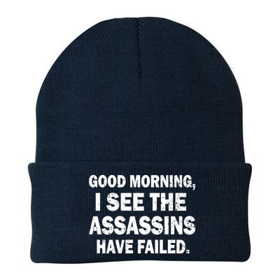Good Morning Assassins Failed Beanie