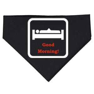 Good Morning Wood Funny Adult Humor USA-Made Doggie Bandana