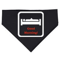 Good Morning Wood Funny Adult Humor USA-Made Doggie Bandana