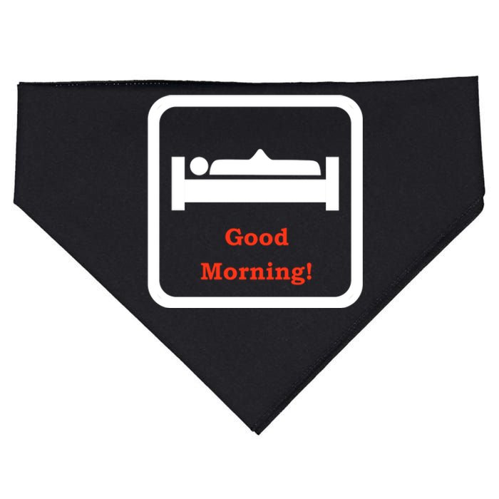 Good Morning Wood Funny Adult Humor USA-Made Doggie Bandana