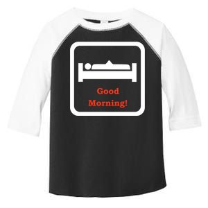 Good Morning Wood Funny Adult Humor Toddler Fine Jersey T-Shirt