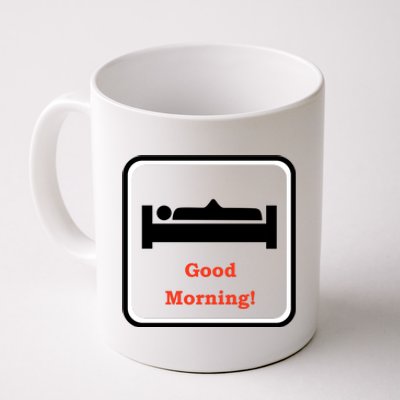 Good Morning Wood Funny Adult Humor Coffee Mug