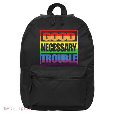 Good Necessary Trouble Rainbow 16 in Basic Backpack