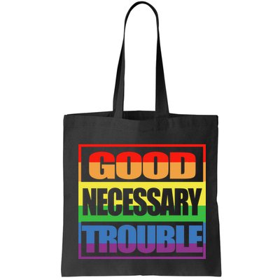 Good Necessary Trouble Rainbow Bag