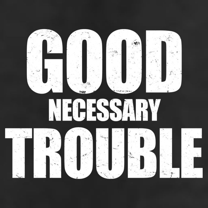 Good Necessary Trouble RIP John Lewis Quote Golf Towel