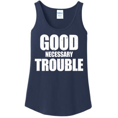 Good Necessary Trouble RIP John Lewis Quote Ladies Essential Tank