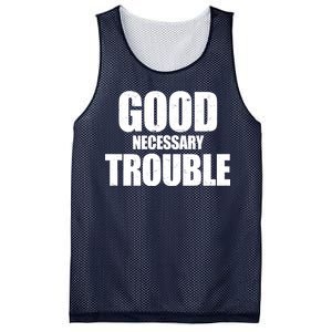 Good Necessary Trouble RIP John Lewis Quote Mesh Reversible Basketball Jersey Tank