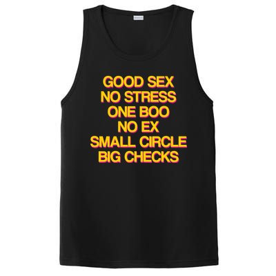 Good Sex No Stress Big Checks PosiCharge Competitor Tank