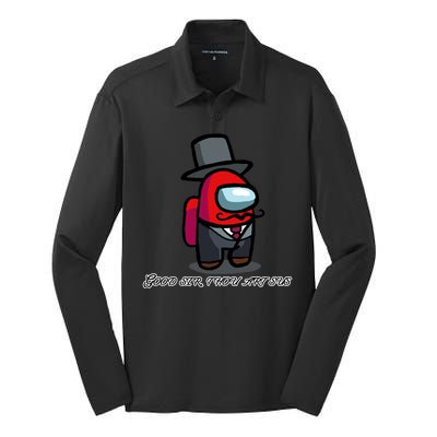 Good Sir Throu Art Sus Imposter Silk Touch Performance Long Sleeve Polo