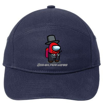 Good Sir Throu Art Sus Imposter 7-Panel Snapback Hat