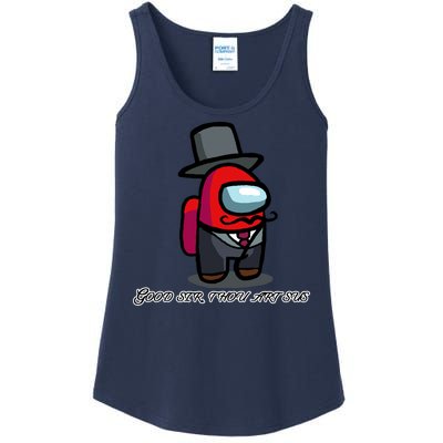 Good Sir Throu Art Sus Imposter Ladies Essential Tank