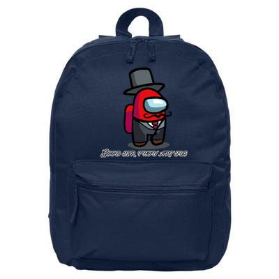 Good Sir Throu Art Sus Imposter 16 in Basic Backpack