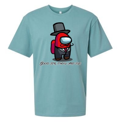 Good Sir Throu Art Sus Imposter Sueded Cloud Jersey T-Shirt