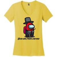 Good Sir Throu Art Sus Imposter Women's V-Neck T-Shirt