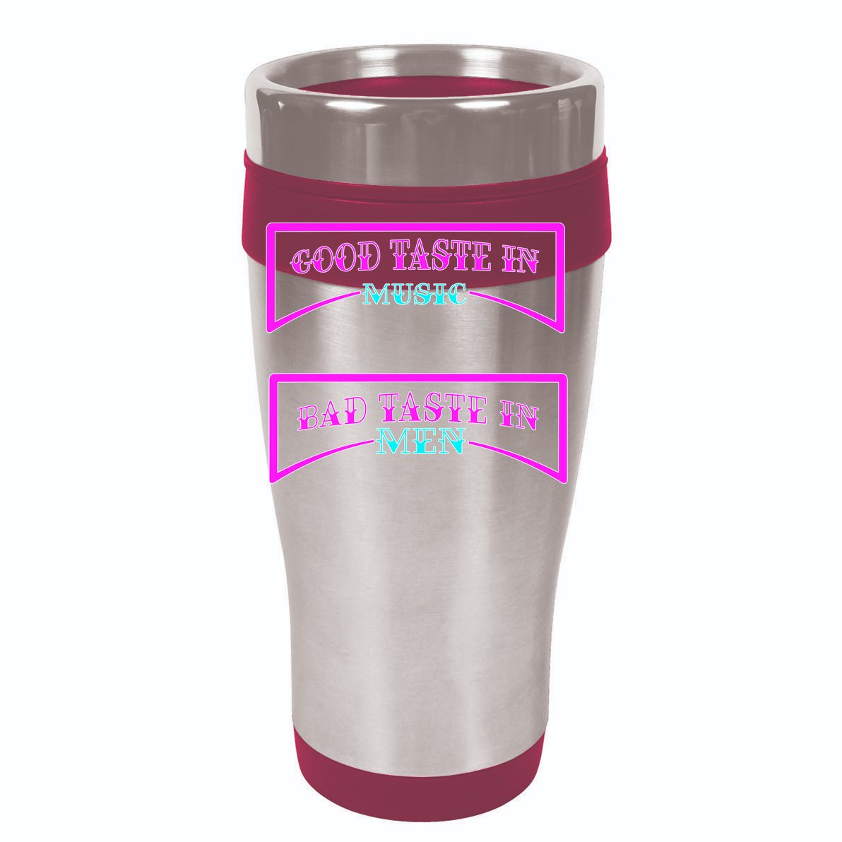 Good Taste In Music Bad Taste In Men V-Neck T-Shirt
