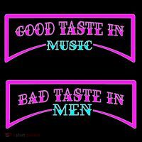 Good Taste In Music Bad Taste In Men 16 in Basic Backpack