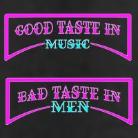 Good Taste In Music Bad Taste In Men Golf Towel
