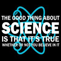 Good Thing About Science Is That It's True Backpack