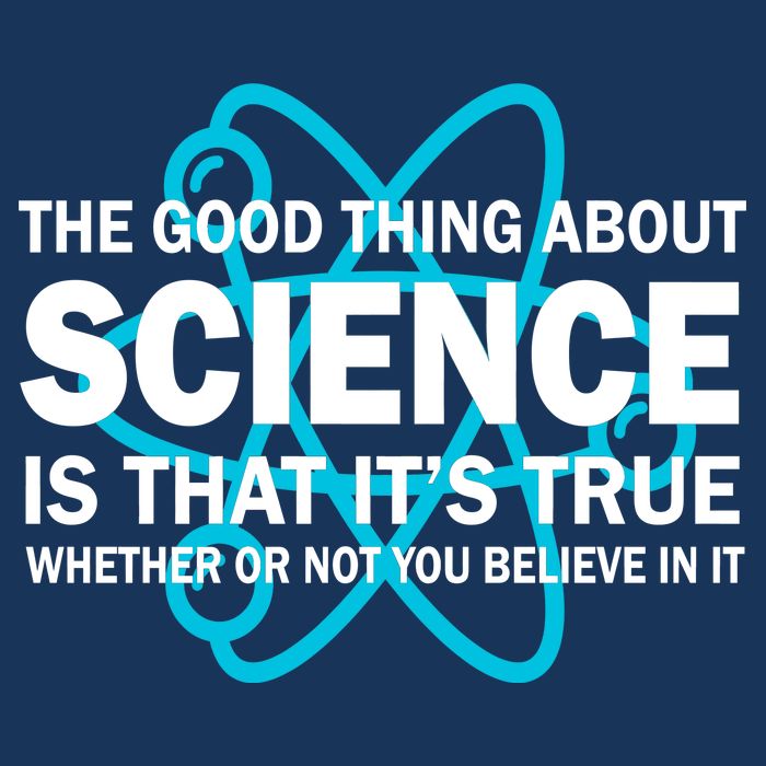 Good Thing About Science Is That It's True Cool Comfort Performance Bucket Hat