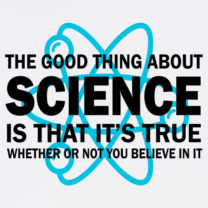 Good Thing About Science Is That It's True Garment-Dyed Sweatshirt