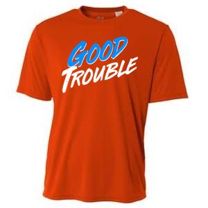 Good Trouble John Lewis Tribute Brush Stroke Cooling Performance Crew T-Shirt