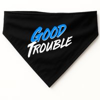 Good Trouble John Lewis Tribute Brush Stroke USA-Made Doggie Bandana