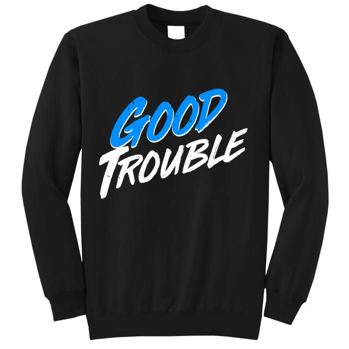 Good Trouble John Lewis Tribute Brush Stroke Sweatshirt