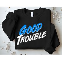 Good Trouble John Lewis Tribute Brush Stroke Sweatshirt