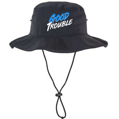 Good Trouble John Lewis Tribute Brush Stroke Bucket Hat