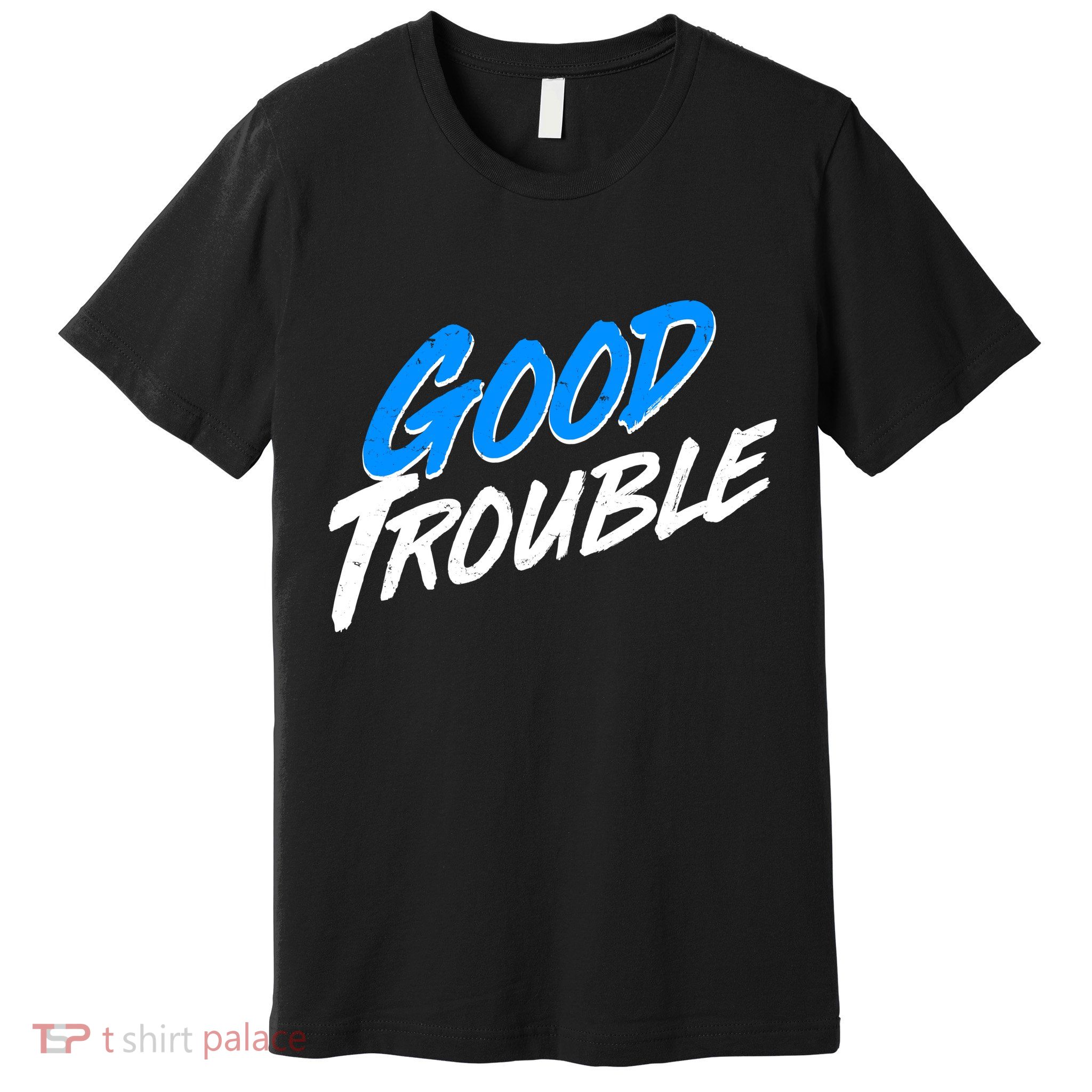 Good Trouble John Lewis Tribute Brush Stroke Premium T-Shirt