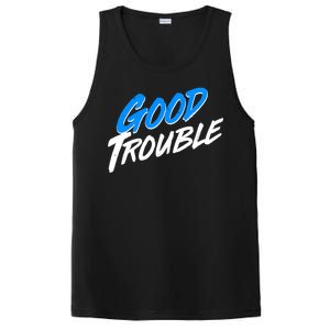 Good Trouble John Lewis Tribute Brush Stroke PosiCharge Competitor Tank