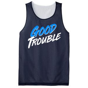 Good Trouble John Lewis Tribute Brush Stroke Mesh Reversible Basketball Jersey Tank