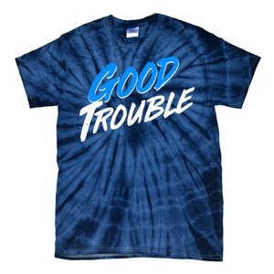 Good Trouble John Lewis Tribute Brush Stroke Tie-Dye T-Shirt