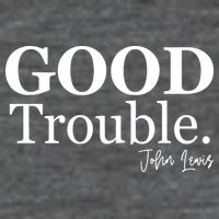 GOOD Trouble RIP John Lewis  Long Sleeve Shirt