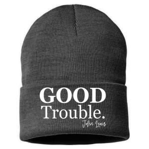 GOOD Trouble RIP John Lewis  Sustainable Knit Beanie