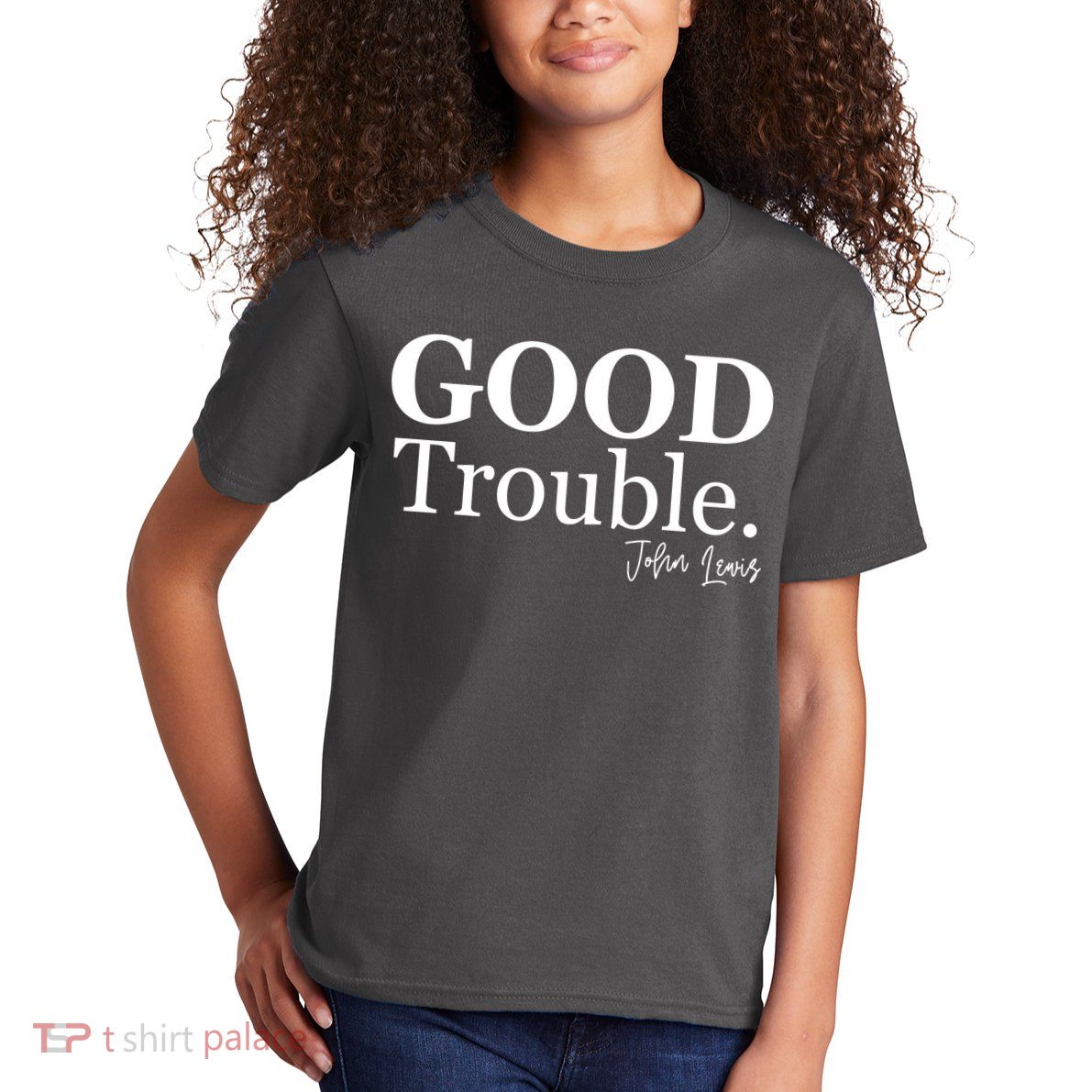 GOOD Trouble RIP John Lewis  Kids T-Shirt