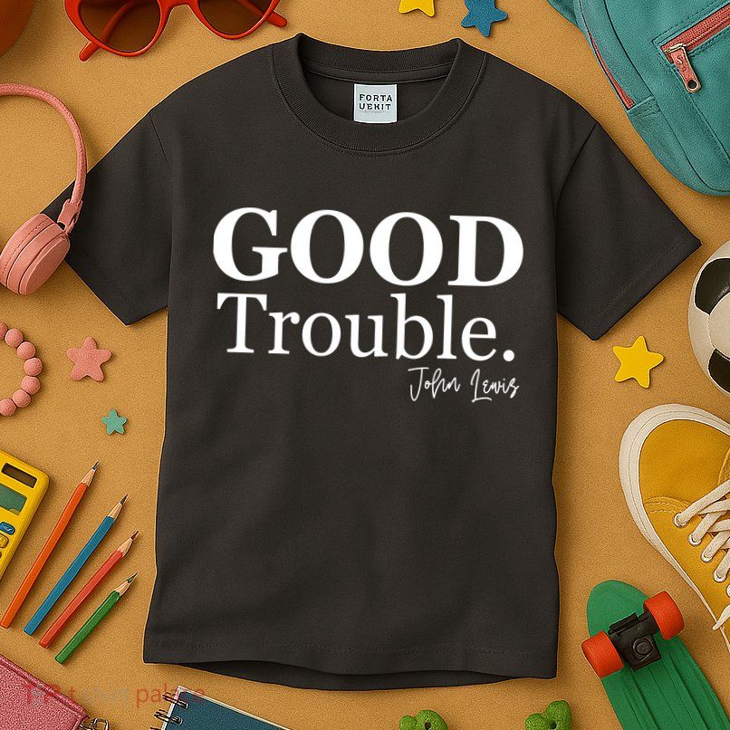GOOD Trouble RIP John Lewis  Kids T-Shirt