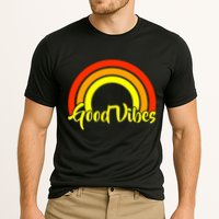 Good Vibes 80s Rainbow Performance Shirt