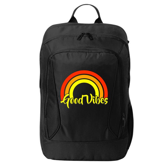 Good Vibes 80s Rainbow City Backpack