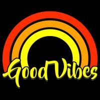 Good Vibes 80s Rainbow 7-Panel Snapback Hat