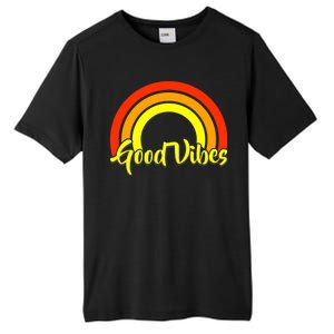 Good Vibes 80s Rainbow Tall Fusion ChromaSoft Performance T-Shirt