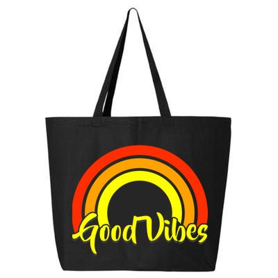 Good Vibes 80s Rainbow 25L Jumbo Tote